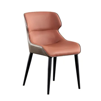 134 Легких роскошных стула, ресторанный итальянский стул, стул для макияжа, обеденный стул с скандинавской спинкой, домашняя современная простота