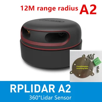 Slamtec RPLIDAR A2M12 сканирование на 360 градусов, радиус действия 12 м, 4 см, ультратонкая частота дискретизации 8000 раз для 3D-повторного моделирования